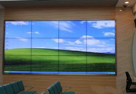 洛阳液晶拼接屏的另类用法。